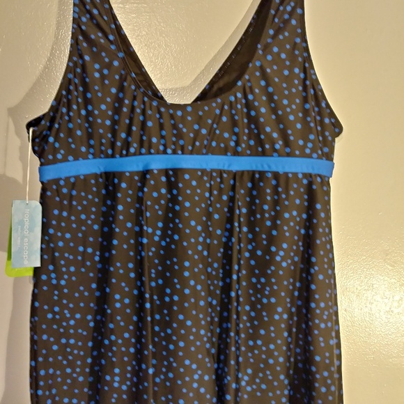 Tropical Escape swimwear bathing suit size 20W - Picture 3 of 4